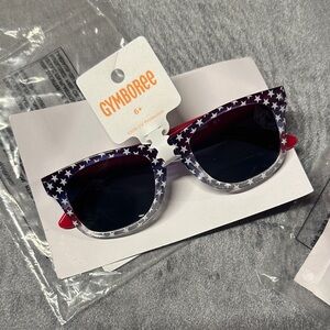Gymboree Red & Blue Star-Print Patriotic Kids Sunglasses